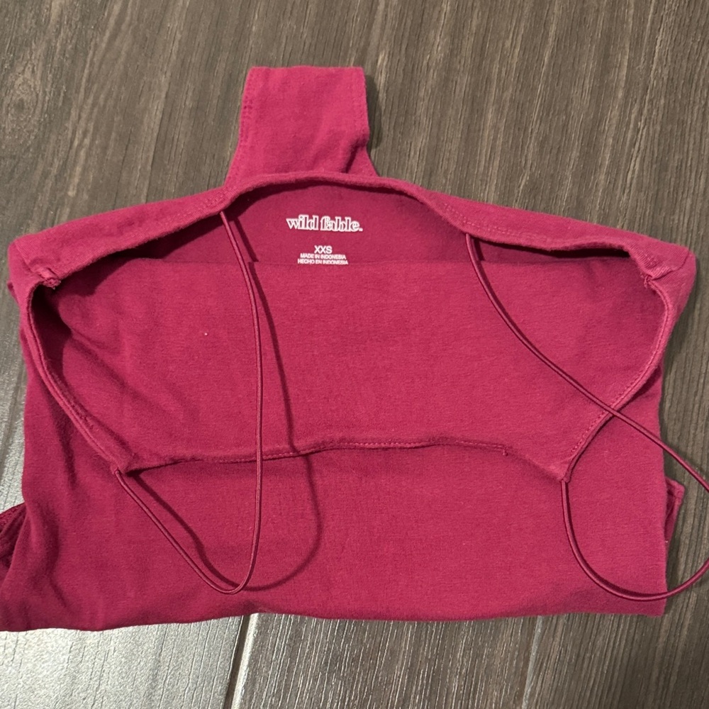 Wild Fable Raspberry Bodysuit - Picture 3 of 3